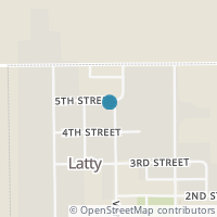 Map location of 311 Van Wert St, Latty OH 45855