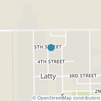 Map location of 660 5Th St, Latty OH 45855