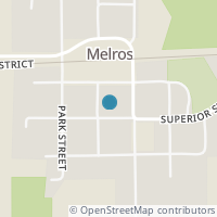 Map location of Superior St, Melrose OH 45861