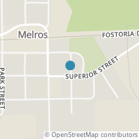 Map location of 620 Superior St, Melrose OH 45861
