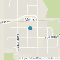 Map location of 505 Franklin St, Melrose OH 45861