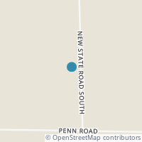 Map location of 1797 New State Rd S, North Fairfield OH 44855