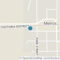 Map location of 320 Park St Rear St, Melrose OH 45861
