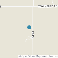 Map location of 2170 S County Road 43, Republic OH 44867