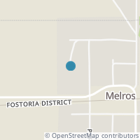 Map location of 305 Perry St, Melrose OH 45861