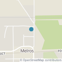 Map location of 305 State St, Melrose OH 45861
