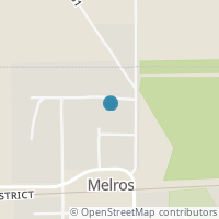 Map location of Rear St Perry, Melrose OH 45861