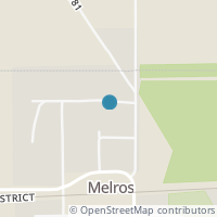 Map location of 505 Perry St, Melrose OH 45861