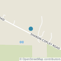Map location of 1003 Sharon Copley Rd, Sharon Center OH 44274