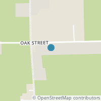 Map location of 3617 Oak St, Lowellville OH 44436