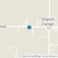 Map location of 1418 Sharon Copley Rd, Sharon Center OH 44274