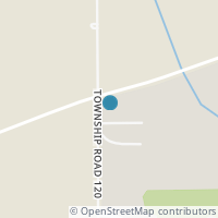 Map location of 4573 Township Road 120, Mc Comb OH 45858