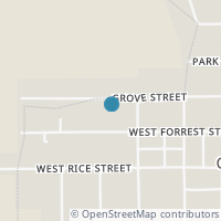 Map location of 600 W Grove St, Continental OH 45831