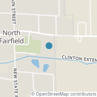 Map location of 110 E Main St, North Fairfield OH 44855