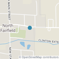 Map location of 108 E Main St, North Fairfield OH 44855