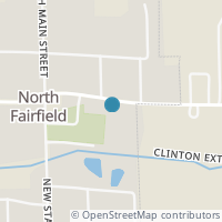 Map location of 104 E Main St, North Fairfield OH 44855