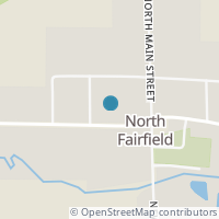 Map location of 10 W Main St, North Fairfield OH 44855