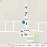 Map location of 9 N Main St, North Fairfield OH 44855