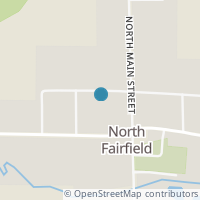 Map location of 5 W Ashtabula St, North Fairfield OH 44855