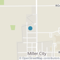 Map location of 108 1St St, Miller City OH 45864