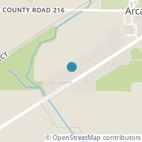 Map location of 18778 State Route 12, Arcadia OH 44804