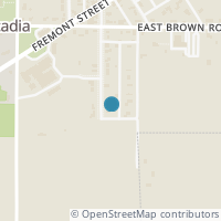 Map location of 310 S Main St, Arcadia OH 44804