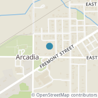 Map location of 102 S Ambrose St, Arcadia OH 44804
