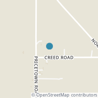 Map location of 15948 Creed Rd, Diamond OH 44412