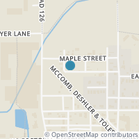 Map location of 401 N Walnut #L-029, Mc Comb OH 45858