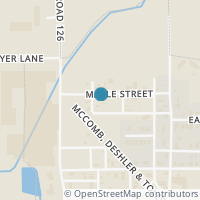 Map location of 409 N Walnut #L-0031, Mc Comb OH 45858