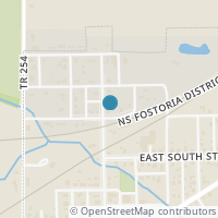 Map location of 100 E North St, Arcadia OH 44804