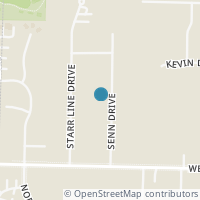 Map location of 665 Senn Dr, Tallmadge OH 44278