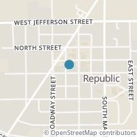 Map location of 210 Center St, Republic OH 44867