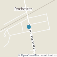 Map location of 205 S State St, Rochester OH 44090