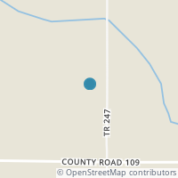 Map location of 2842 Township Road 247, Arcadia OH 44804