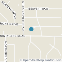 Map location of 1864 Farmdale Ave, Mineral Ridge OH 44440