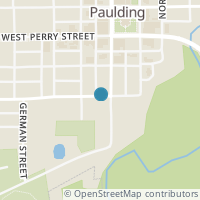Map location of 111 W Wayne St, Paulding OH 45879
