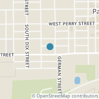 Map location of 408 W Wayne St, Paulding OH 45879