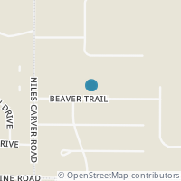 Map location of 1899 Beaver Trl, Mineral Ridge OH 44440