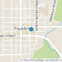 Map location of 113 Main St #117, Paulding OH 45879