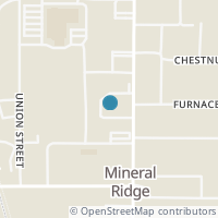 Map location of 3704 Main St, Mineral Ridge OH 44440