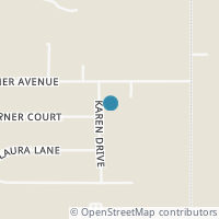 Map location of 3665 Karen Dr, Mineral Ridge OH 44440