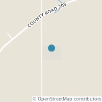 Map location of 1509 Township Road 134, Mc Comb OH 45858