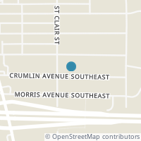 Map location of 118 Crumlin Ave, Girard OH 44420