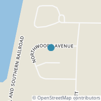 Map location of 321 Northwoods Ave, Wellington OH 44090
