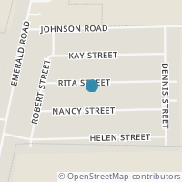 Map location of 13372 Rita St, Paulding OH 45879