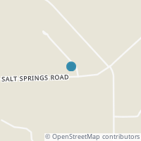 Map location of 3592 Carson Salt Springs Rd, Newton Falls OH 44444