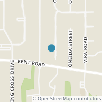 Map location of 3682 Osage St, Stow OH 44224