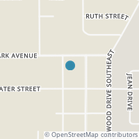 Map location of 343 Hillcrest Ave, Hubbard OH 44425