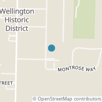 Map location of 431 Courtland St, Wellington OH 44090